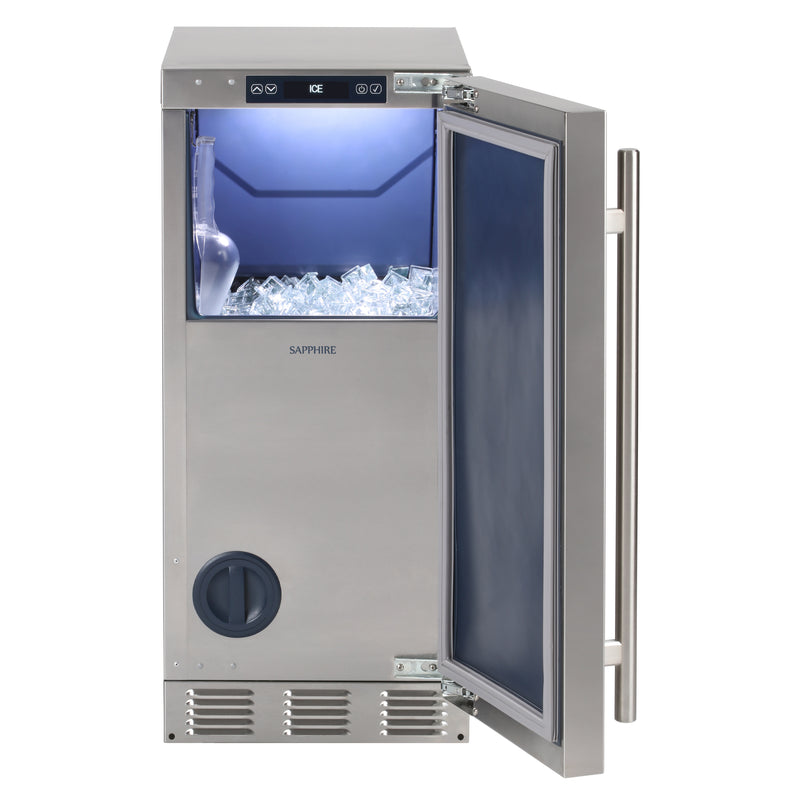 Clear Ice Machine  Indoor Square Cube Ice Maker - Sapphire Appliances